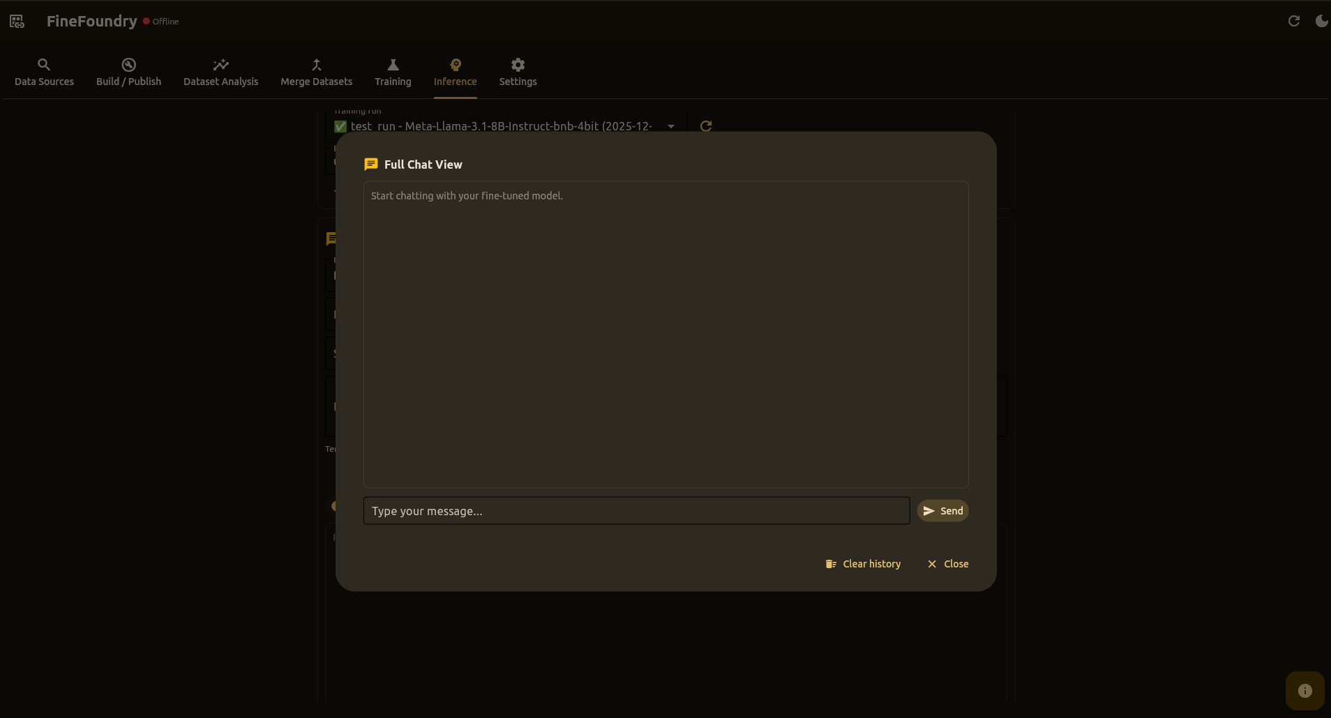 Full Chat View Screenshot